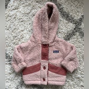 Patagonia Baby Los Gatos Button-Up in Pink - 18 Months